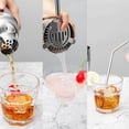 thumbnail image 3 of 11PCS Bartending Kit Cocktail Shaker Set with Wooden Stand Cocktail Blending Tool for Bar, 3 of 9