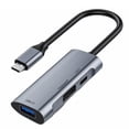 thumbnail image 2 of Adaptador USB C para mostrar multipuerto 3 en 1 para proyector de tableta jinwen Adaptador de red, 2 of 8