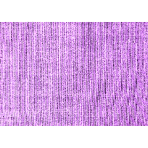 Ahgly Company Indoor Rectangle Solid Purple Modern Area Rugs, 4' x 6'