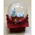 thumbnail image 4 of Peanuts Snoopy on Doghouse Mini Christmas Water Globe 2.7 Inch, 4 of 4