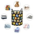thumbnail image 5 of KLL Cartoon Bird Owl Waterproof Foldable Laundry Hamper Bucket with Handles for Storage Bin,Kids Room,Home Organizer (Small ), 5 of 7