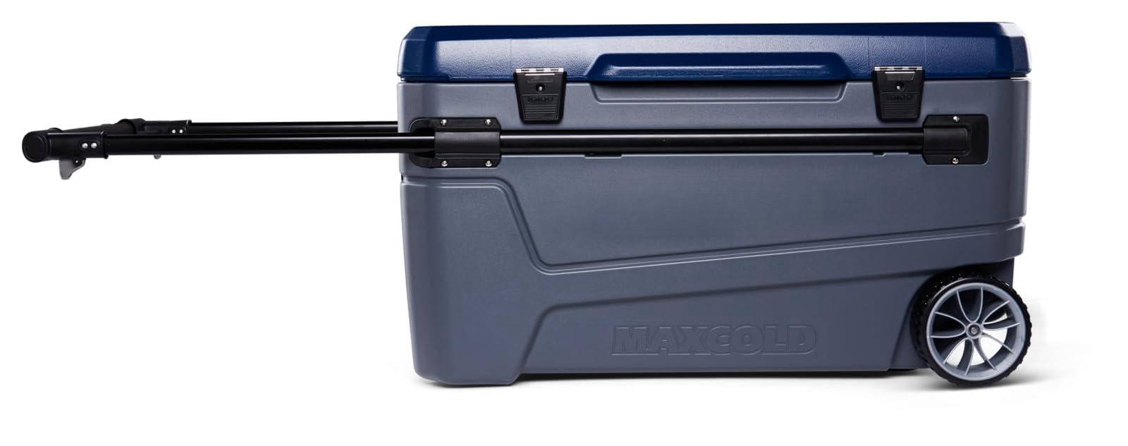 Maxcold Glide 110qt Wheeled Cooler | Insulated Hard Shell Ice Chest