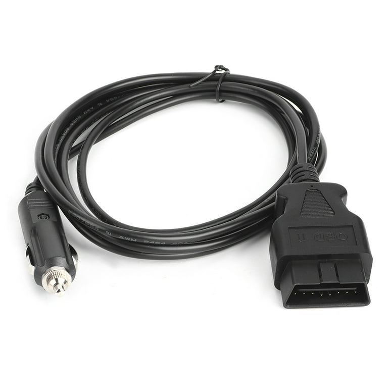 USB-A Male to OBD2 Female Charging Adapter Vehicle ECU Emergency Power  Supply Cable Car Memory Save (1M/3.3ft)
