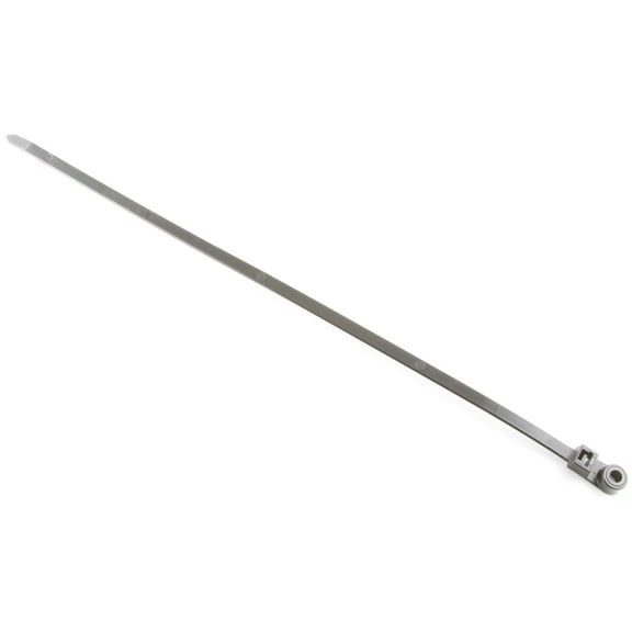 Screw Mount 15", 120 lb. UV Black Cable Ties - (pack of 100)