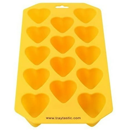 Silicone Heart Shaped Mold Tray by Traytastic!