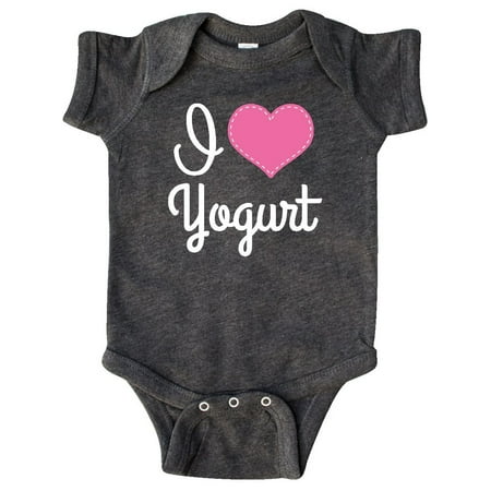 

Inktastic I Love Yogurt Gift Baby Girl Bodysuit