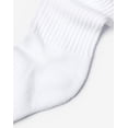 thumbnail image 7 of Hanes Unisex Plain White Socks Pack, 6 Pairs, Crew M, 7 of 7