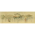 thumbnail image 3 of Joseph Selleny 14x8 Black Modern Framed Museum Art Print Titled - Fish Market in Point De Galle on Ceylon (Sri Lanka) (1858), 3 of 5