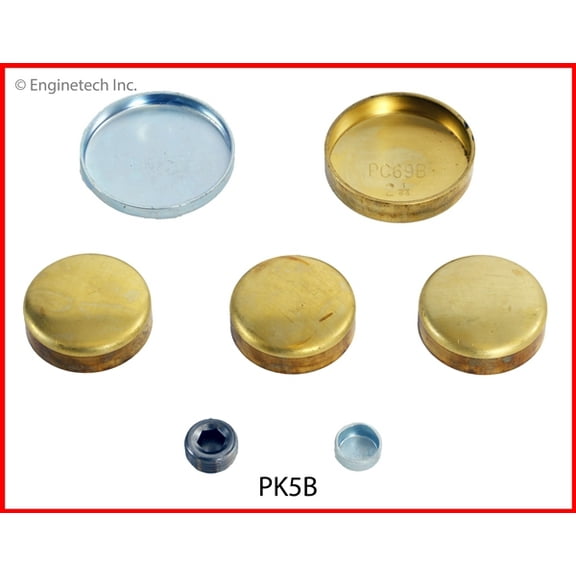 EXP PLUG KIT BRASS GM CHE