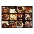 thumbnail image 3 of Tiptophomedecor Kitchen Wallpaper Wall Mural - Coffee Collage, 3 of 4