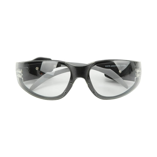 Protectoros Gafas LED, Batería reempplacable A Prueba de Viento Gafas de Seguridad Lentes PC Cómodas Antidiviables para Hombres Hogareños Mujeres