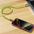 thumbnail image 4 of Daily Mix Store 240W Super Fast Charging Car Data Cable, Type C to C Cable with LED Digital Display, PD3.1 6A Power Delivery for Laptops Phones, 1.2m/2m Thickened Wire for Travel Office, 4 of 9