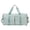 Mint Green, variant on IMossad Waterproof Duffel Bag for Sports and Travel - Gym Bag for Men and Women with Shoe and Wet Clothes Compartments