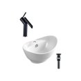 thumbnail image 1 of DROP Bath and Kitchen DR091271 Bathroom Vessel Sink Set, 1 of 5