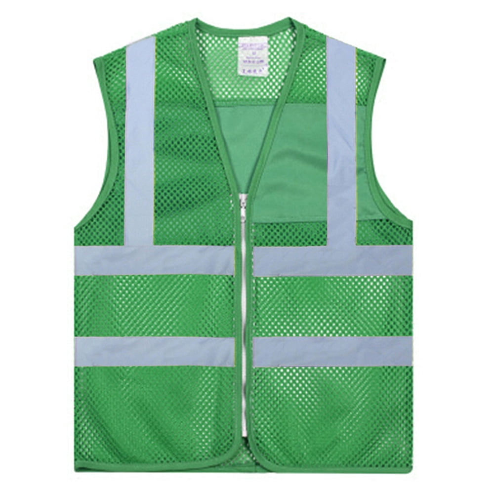 GOGO Kid's Mesh Safety Vest Volunteer Activity Vest with Reflective Strips, Reflective Running