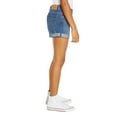 thumbnail image 3 of Levi's Girls' Girlfriend Denim Shorty Shorts, Sizes 4-16, 3 of 9