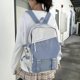 thumbnail image 2 of Waterproof Campus Backpack Black Lightweight Travel Backpack Casual Backpack Laptop Backpack Men Women - B3 - Blue and White - Suitable for Lapt, 2 of 5