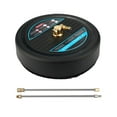 thumbnail image 3 of Pressure Washer Surface Cleaner 2500 PSI Max Pressure 1/4” Quick Connector 2 Replacement Nozzles for Patios Wood Driveways, 3 of 9