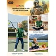 thumbnail image 4 of Chaqueta universitaria STAR WARS Yoda para niños y niñas, verde, de 4 a 5 años, 4 of 7