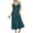 Green, variant on ZKCCNUK Plus Size Nightgowns for Women Medium To Long V-neck Suspender with Soft and Thin Twisted Satin Nightgown S-XL
