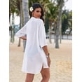 thumbnail image 5 of Ekouaer Cover Ups for Swimwear Women Swimsuit Cover Up for Women Beach Dress, 5 of 6