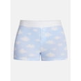 thumbnail image 5 of No Boundaries Women’s and Women’s Plus Cloud Core Sleepwear Boxer Short, Sizes XXS – 3X, 5 of 5