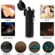 thumbnail image 3 of Antorcha para acampar al aire libre, encendedor sin llama recargable de doble arco con antorcha (negro), 3 of 5