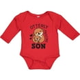 thumbnail image 3 of Inktastic Otterly Amazing Son with Mother and Child Otter Boys Long Sleeve Baby Bodysuit, 3 of 5