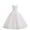 White Dresses for Girls, variant on Formal Prom Dresses for Girls Size 8-12 Tween Elegant A-Line Sleeveless Crewneck Solid Layered-Tulle Birthday Evening Party Maxi Dress