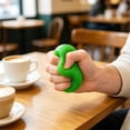 thumbnail image 6 of STPToys Green Solid Round Slow Rebound Squeeze Gadget, Soft Elastic Tactile Pressure Reducing Accessory Ideal For Birthday Gifts, Party Favors And General Reward Presents, 6 of 8