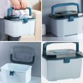 thumbnail image 3 of CHUANK Portable Medicine Box Transparent First Aid Box Medication Storage Organizer, 3 of 7