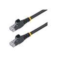 thumbnail image 1 of StarTech.com 25ft CAT6, 10 Gigabit Snagless RJ45 650MHz 100W PoE Patch Cord, CAT 6 10GbE UTP Network Cable w/Strain Relief CEthernet RJ-45 Fluke Âble Noir, Testé/Câblage Certifié UL/TIA - Catégorie 6 - 24AWG (N6PATCH25BK) - Câble de Raccordement - (M) à RJ-45 (M), 1 of 4