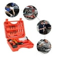 thumbnail image 4 of Anself 10.24" Iron and Copper 2 in 1 Vacuum Pump and Brake Bleeder Tester Tool Kit, Red, 4 of 7