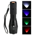 thumbnail image 2 of Cergrey RGBW 4 Color In 1 Flashlight, Multicolor Flashlight, For Cycling Outdoor Activities Camping Fishing Mountain Climbing, 2 of 8