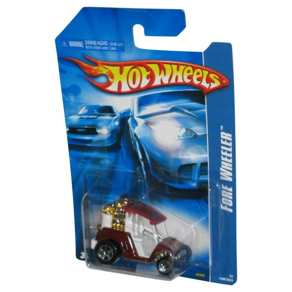 Hot Wheels Fore Wheeler (2006) Mattel Red & White Toy Car 158/223