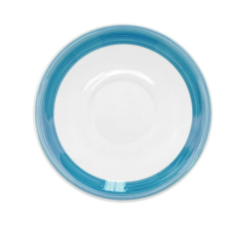 

Rainbow Saucer Blue For 7.5 Oz. Cup 6 Dia. X 1/2 H Stoneware Blue 8 packs