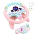 thumbnail image 1 of Simulador de volante DeAO para niños con sonido y luz, 1 of 7