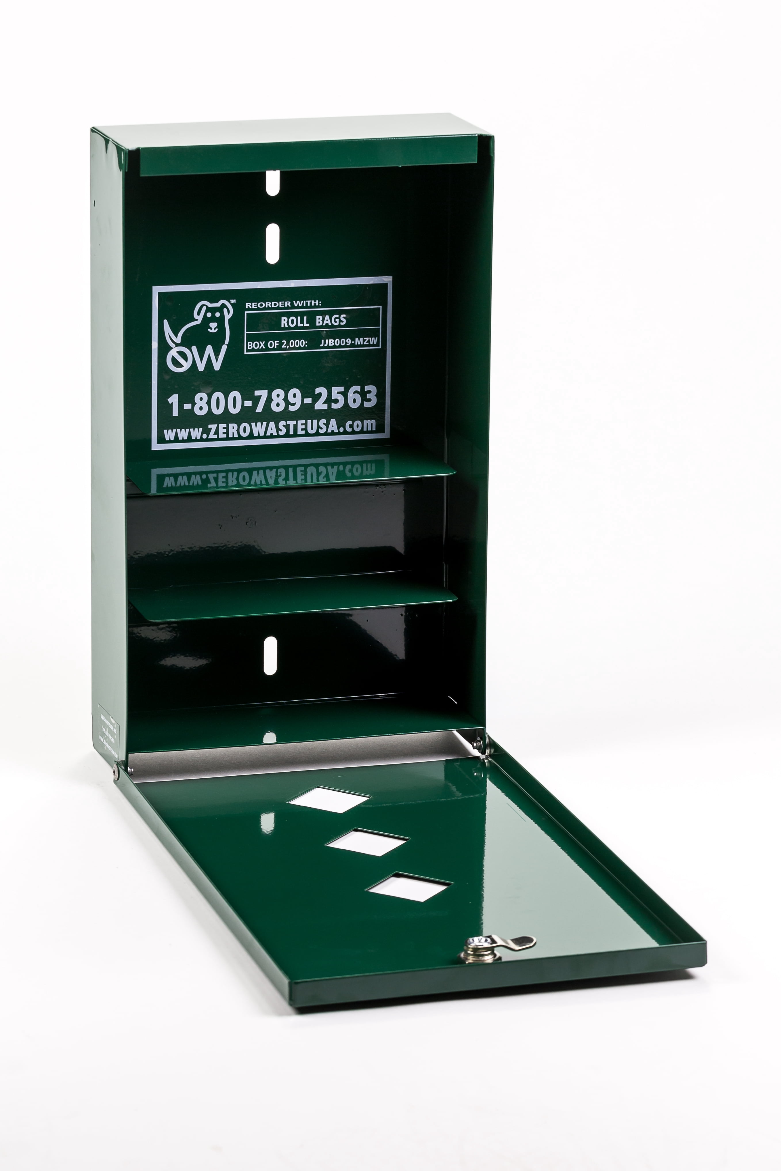 Dog Waste Stations - Everything Included - Free 400 dog waste bags and 50 can liners