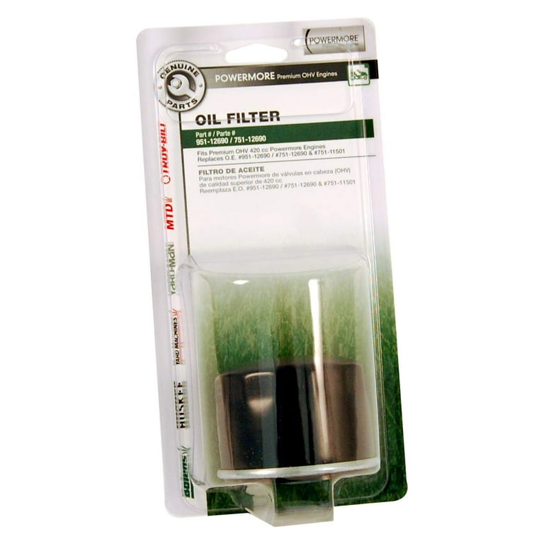 Original Equipment Oil Filter for Lawn Tractors with Premium OHV