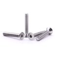 thumbnail image 5 of 5/16-18 x 2 "" Tornillos de cabeza avellanada plana Cobertura de rosca de máquina completa Allen Hex Drive 304 Acero inoxidable 18-8 SS 10 PCS, 5 of 5