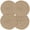 Beige, variant on 4 Pack 11.8 Inch Round Cotton Rope Woven Placemats, Heat Resistant Non-Slip Washable Table Mats for Dining Farmhouse Decor