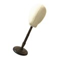 thumbnail image 4 of Cabeza de bloque de lona con soporte para hacer peluca Cabeza de maniquí Cubierta de lona resistente Negro alto Yuyangstore cabeza de maniquí con soporte, 4 of 8