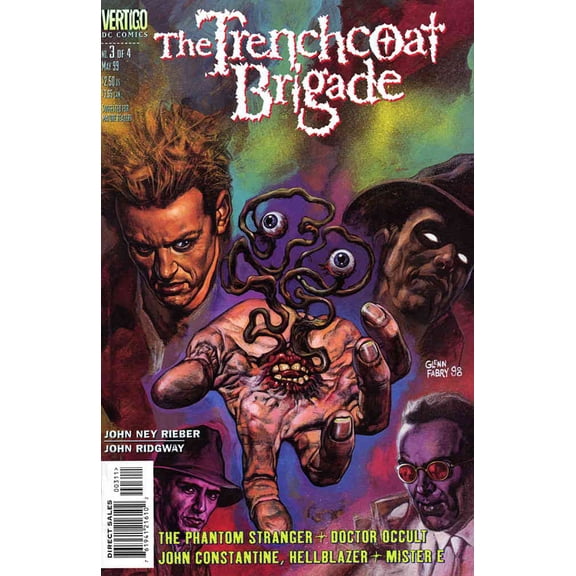 Trenchcoat Brigade #3 VF ; DC/Vertigo Comic Book