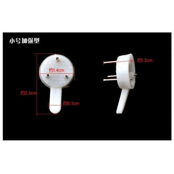 10pcs/set Picture Frame Hangers Wall Hangers Without Nails Non- Marking Hook Picture Hanging Hooks