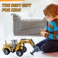 thumbnail image 4 of Chmadoxn Remote Control Car 4-channel Engineering Construction Trucks RC Cars with Lights and Controller Remote Christmas Birthday Gift for Boys Age 3+, 4 of 5