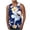 Blue, variant on Xixinqiwan George Men's and Big Men’s Shirt,Mens Tank Tops Beach Summer Sleeveless Shirts Muscle Gym Workout Tshirt Vacation Clothes Outfit