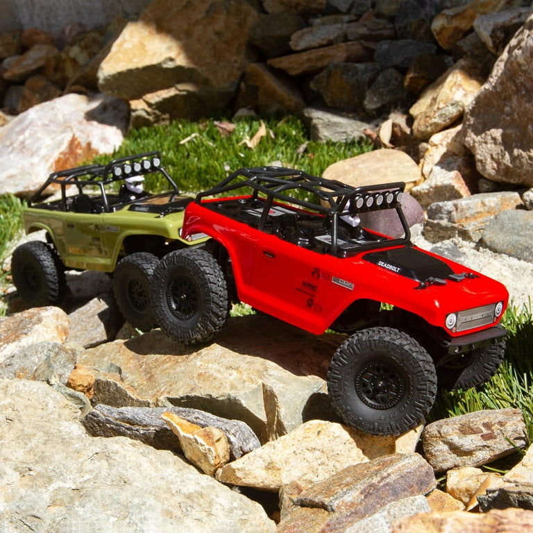 Axial 1/24 SCX24 Deadbolt 4 Wheel Drive Rock Crawler Brushed
