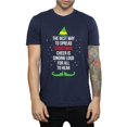 thumbnail image 3 of Elf Mens Christmas Cheer Text T-Shirt, 3 of 5
