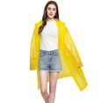 thumbnail image 2 of Imperméable Jetable Unisexe Épaissi à Capuche pour Voyage en Plein Air Long Poncho, 2 of 10