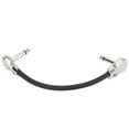 thumbnail image 4 of Guitar Patch Cable, Effect Pedal Wire Durable Dual Right Angle 6.35mm  For Playing, 4 of 8